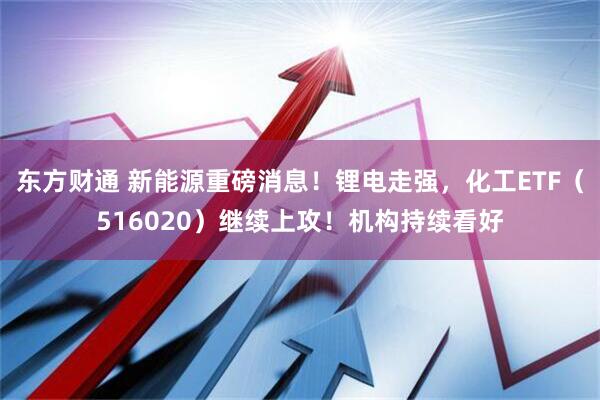 东方财通 新能源重磅消息！锂电走强，化工ETF（516020）继续上攻！机构持续看好