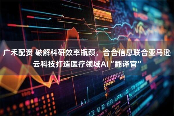 广禾配资 破解科研效率瓶颈，合合信息联合亚马逊云科技打造医疗领域AI“翻译官”